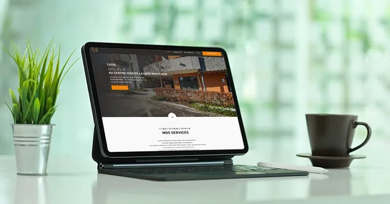 Aperçu du projet Création du site web du centre Kineos LW Marche-en-Famenne.
