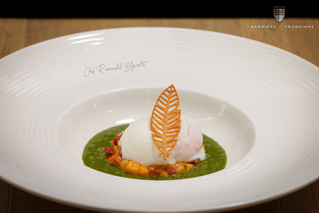 Plat du menu de la Barrière de Trasinne