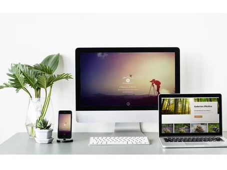 Création du site L’univers d’Henri