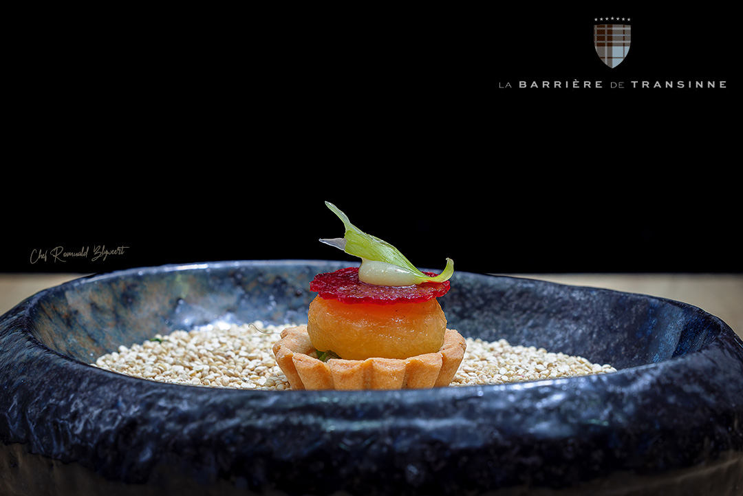 Plat du menu de la Barrière de Trasinne