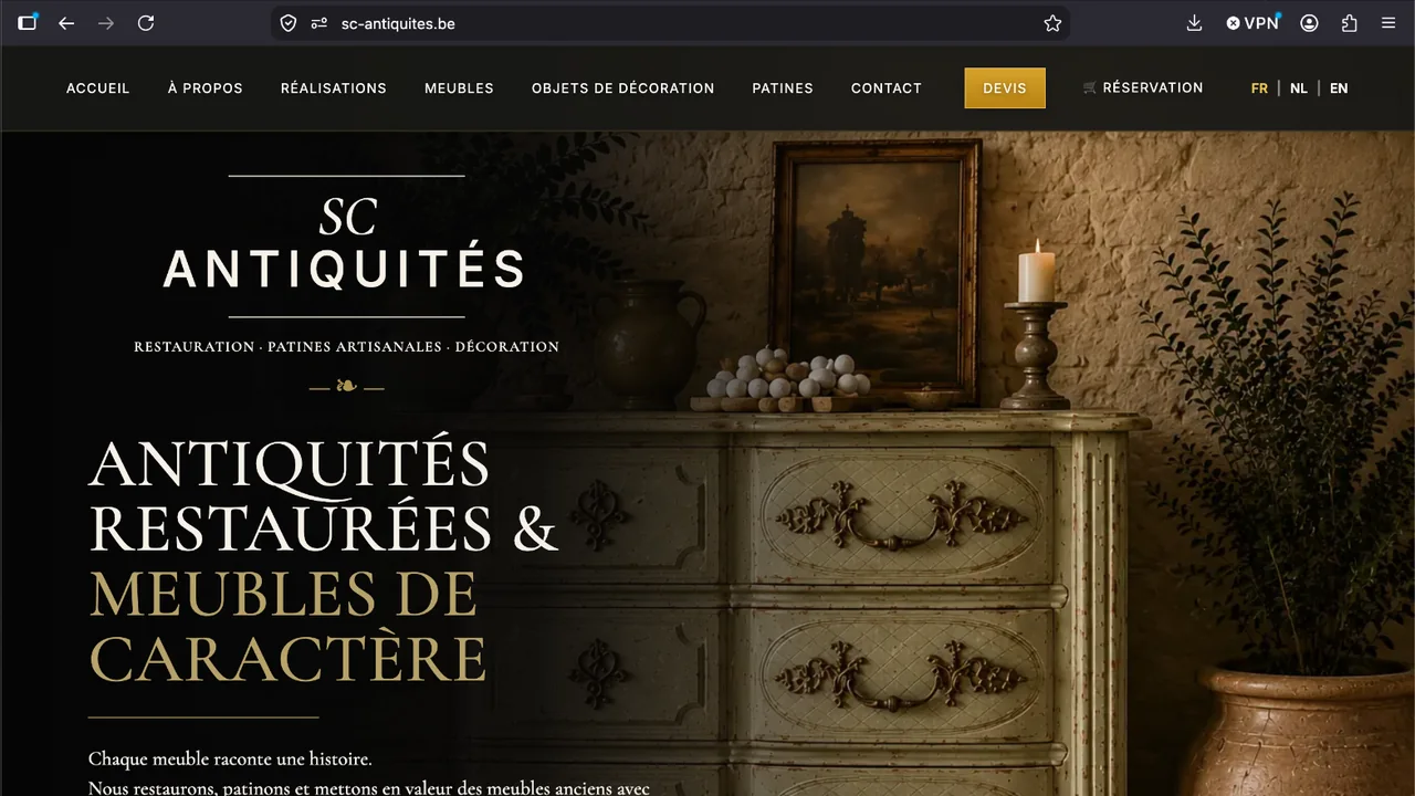Site SC Antiquités